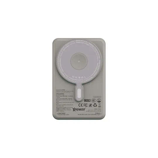 XPower M10R  (3C認證版) 7合1 10000mAh PD 3.0 雙內置線+磁吸無線移動電源連支架 [香港行貨]-DIGIBAL ONLINE