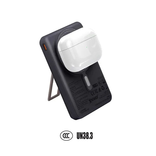 XPower M10R  (3C認證版) 7合1 10000mAh PD 3.0 雙內置線+磁吸無線移動電源連支架 [香港行貨]-DIGIBAL ONLINE