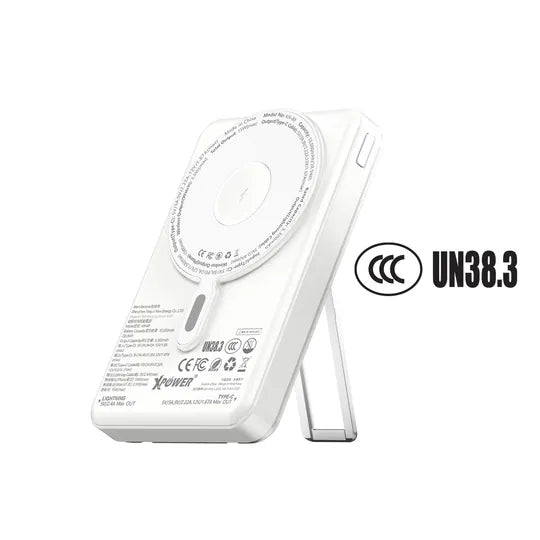 XPower M10R  (3C認證版) 7合1 10000mAh PD 3.0 雙內置線+磁吸無線移動電源連支架 [香港行貨]-DIGIBAL ONLINE