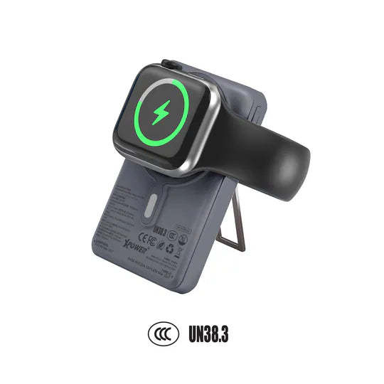 XPower M10R  (3C認證版) 7合1 10000mAh PD 3.0 雙內置線+磁吸無線移動電源連支架 [香港行貨]-DIGIBAL ONLINE