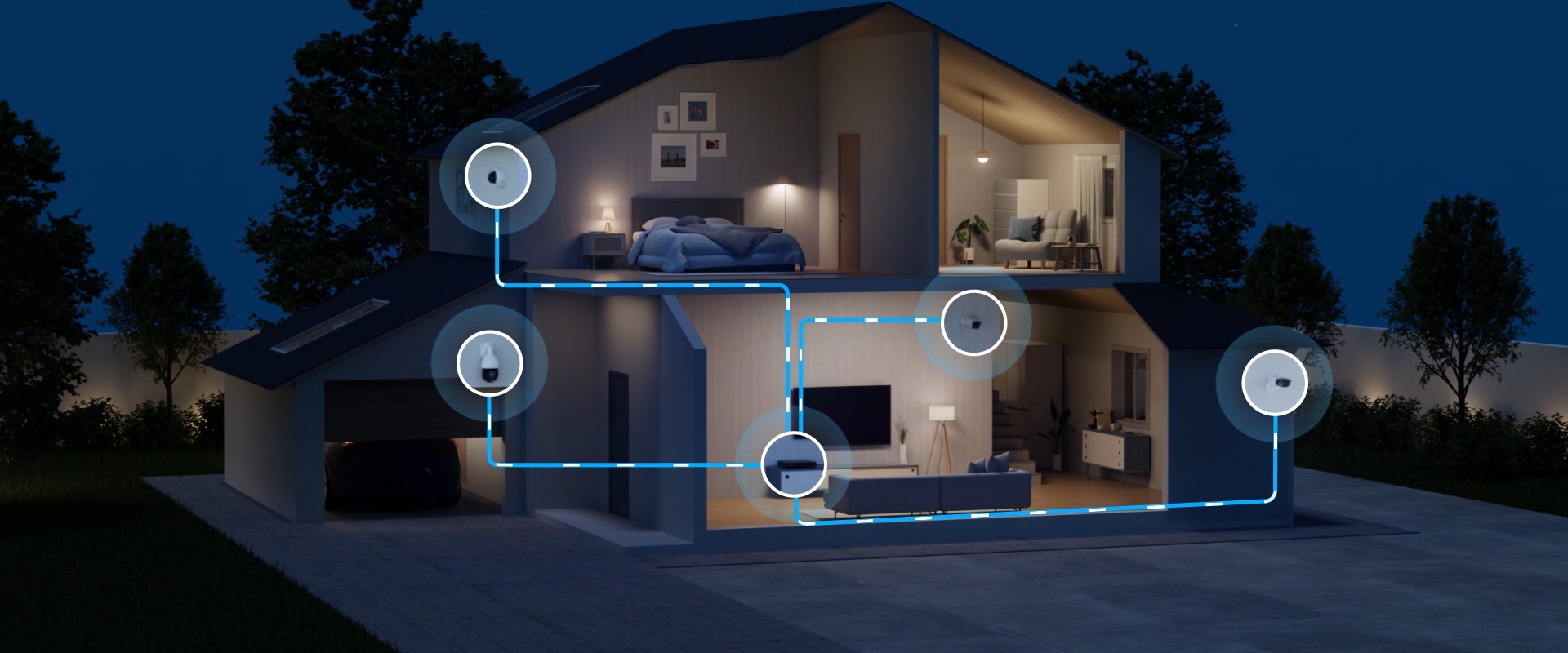 Reolink NVS4E-NHD PoE Network Surveillance Recorder