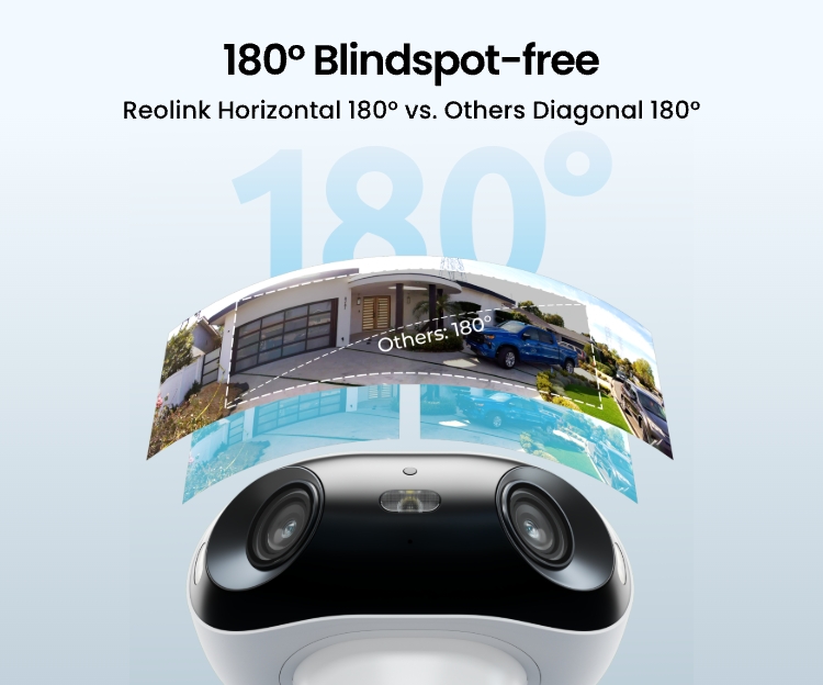 Reolink Argus 4 Pro 戶外防水電池雙鏡頭攝像頭 (8MP) [香港行貨] 外觀 3