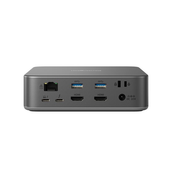 KENSINGTON SD5010T5 EQ Thunderbolt™ 5 三屏 4K 擴充底座（K35231AP）｜雙 HDMI ・ 140W 供電 ・ 80Gbps [香港行貨]