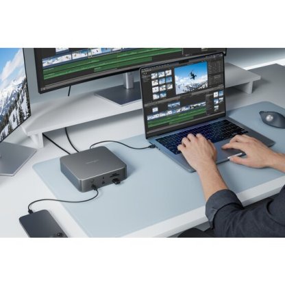 KENSINGTON SD5010T5 EQ Thunderbolt™ 5 三屏 4K 擴充底座（K35231AP）｜雙 HDMI ・ 140W 供電 ・ 80Gbps [香港行貨]