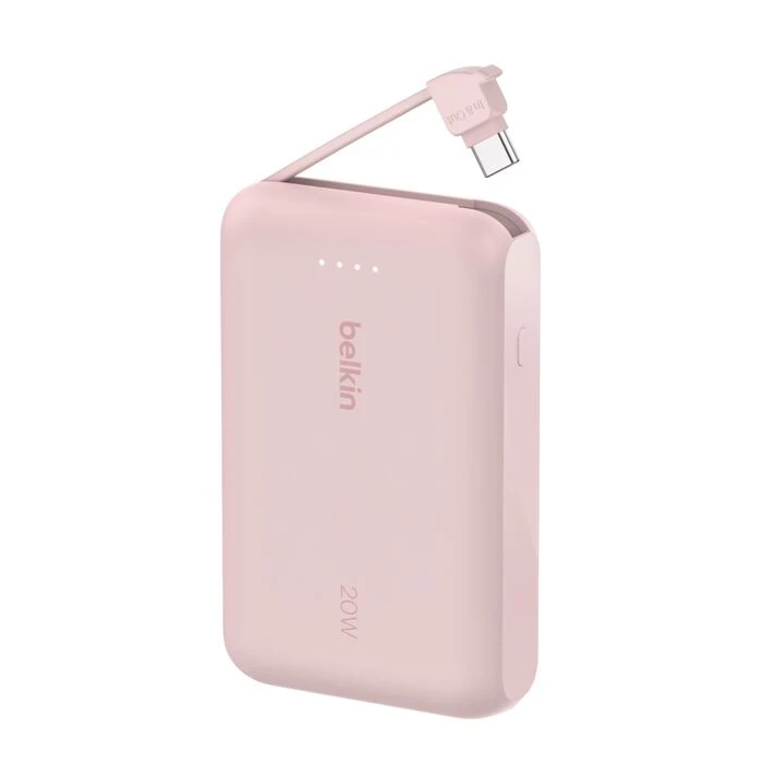 BELKIN BoostCharge Power Bank 10K with Integrated Cable 產品圖