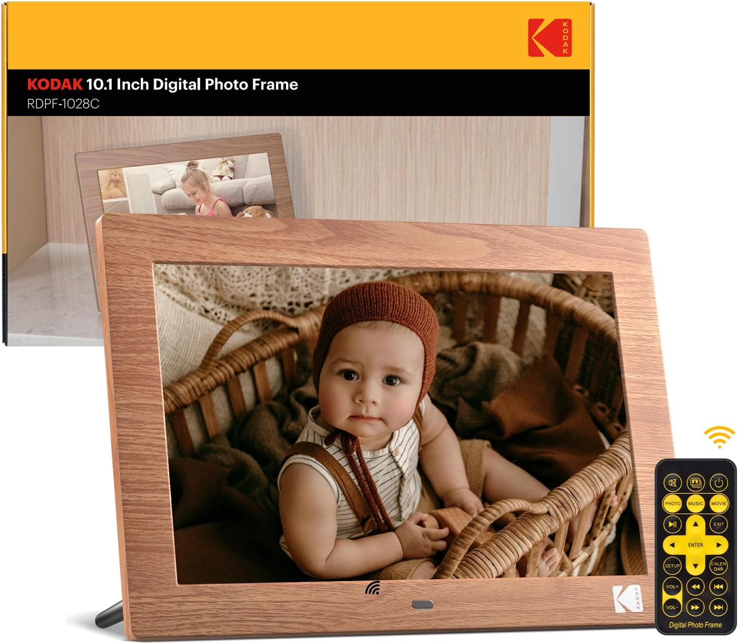 Kodak RDPF-1028C (Non-WiFi Version) WiFi Digital Photo Frame - Original Product