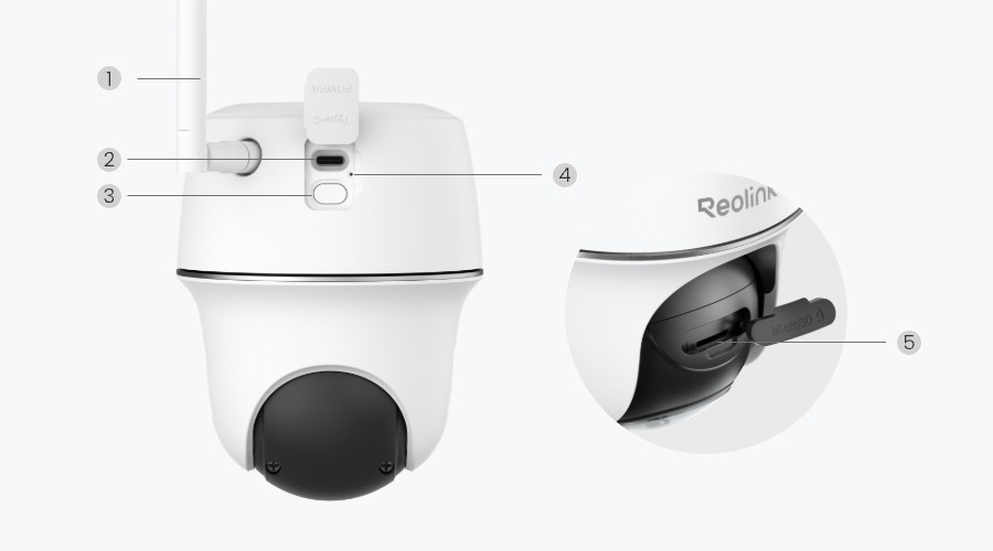 Reolink Argus PT Ultra 8MP Outdoor Waterproof Battery Camera