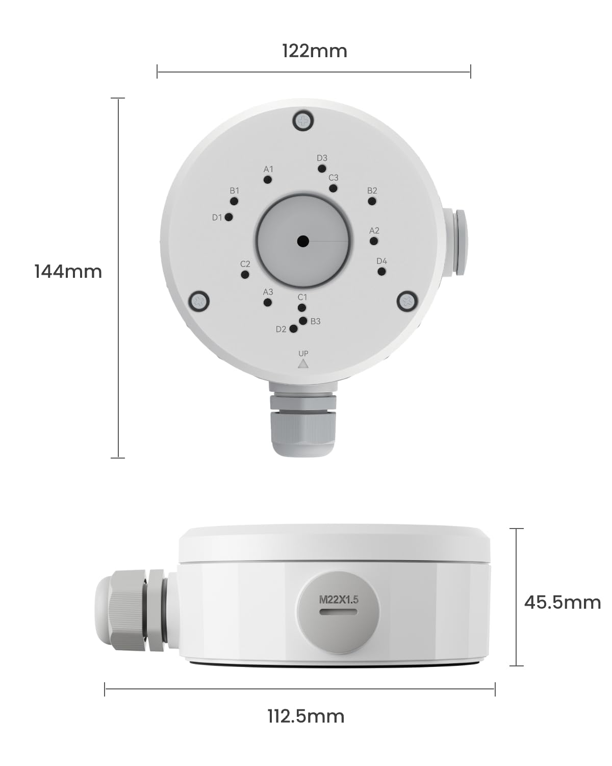 Junction Box B10 Accessory 香港行貨 Reolink