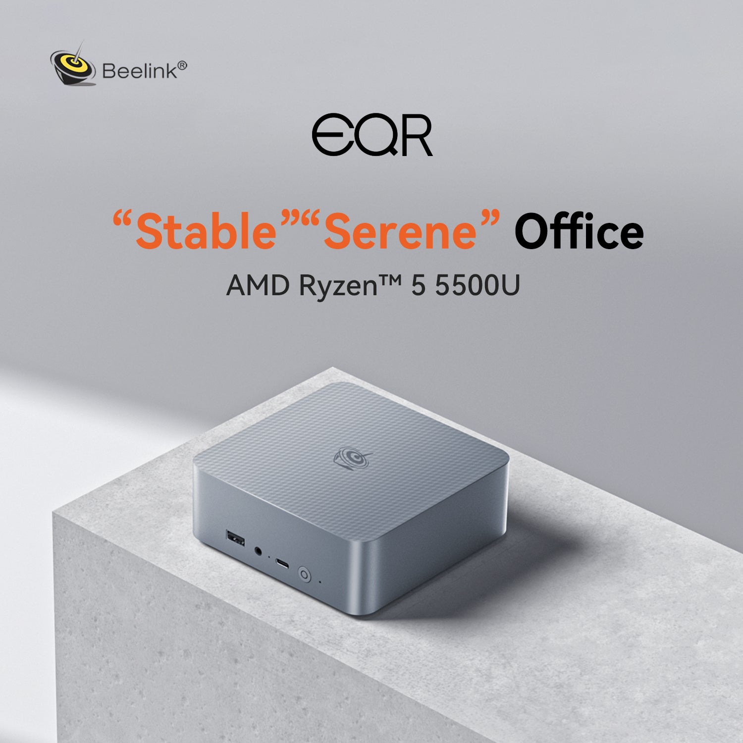 Beelink EQR5-D4 7330U 16G Mini PC (CS-BLE730U) [Hong Kong Official Version]