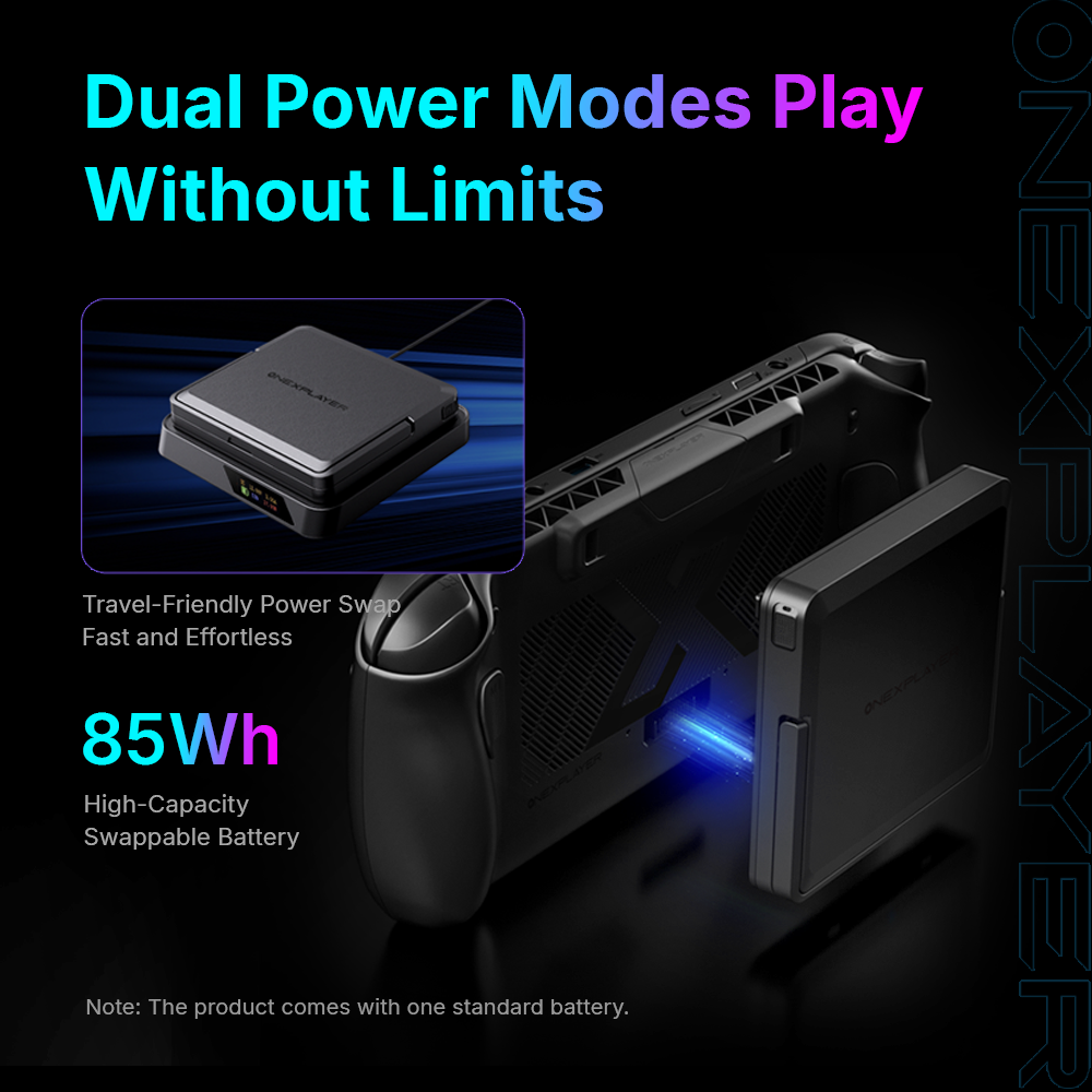  ONEXPLAYER APEX AIR 3-in-1 Gaming Handheld (CS-OXPAPAR) [Genuine HK Stock] 