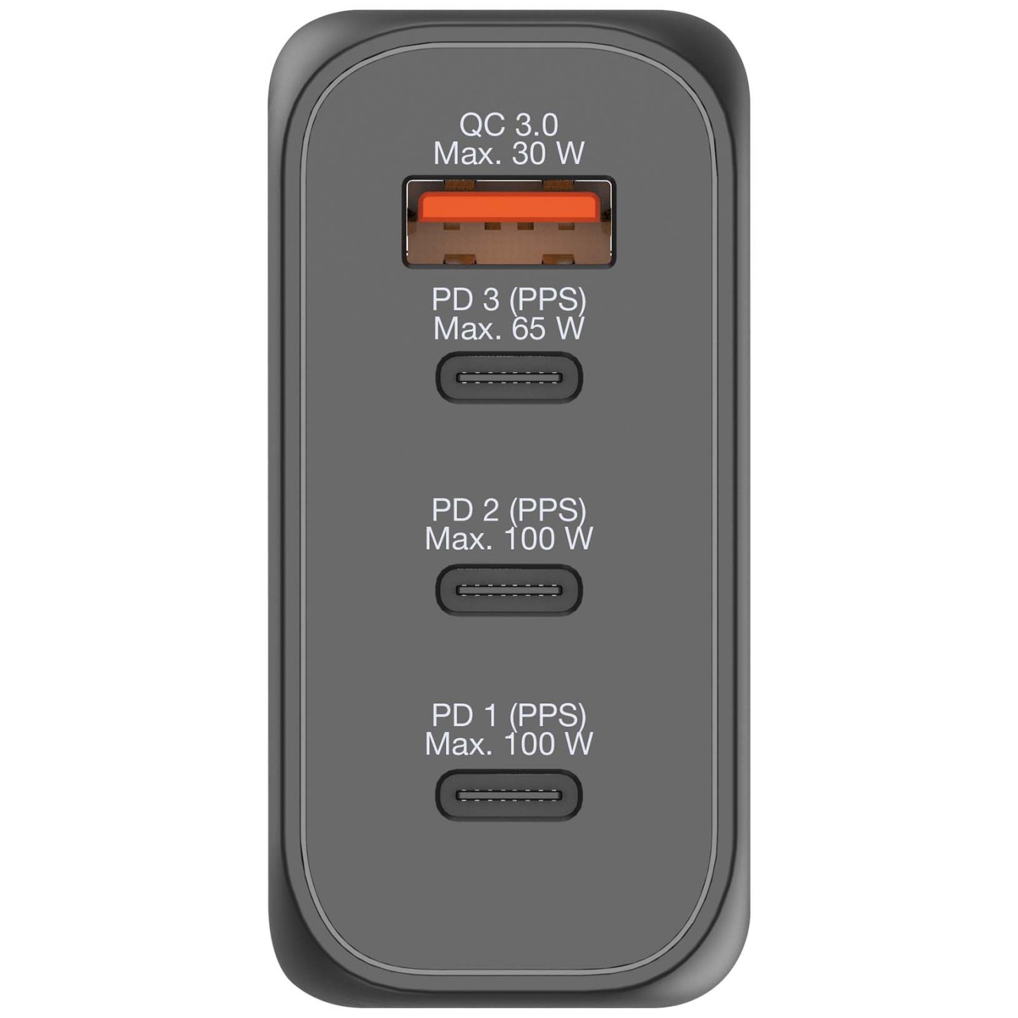 VERBATIM 4端口100W PD 3.0 & QC 3.0 GaN旅行充電器 [香港行貨] - 66967-DIGIBAL ONLINE