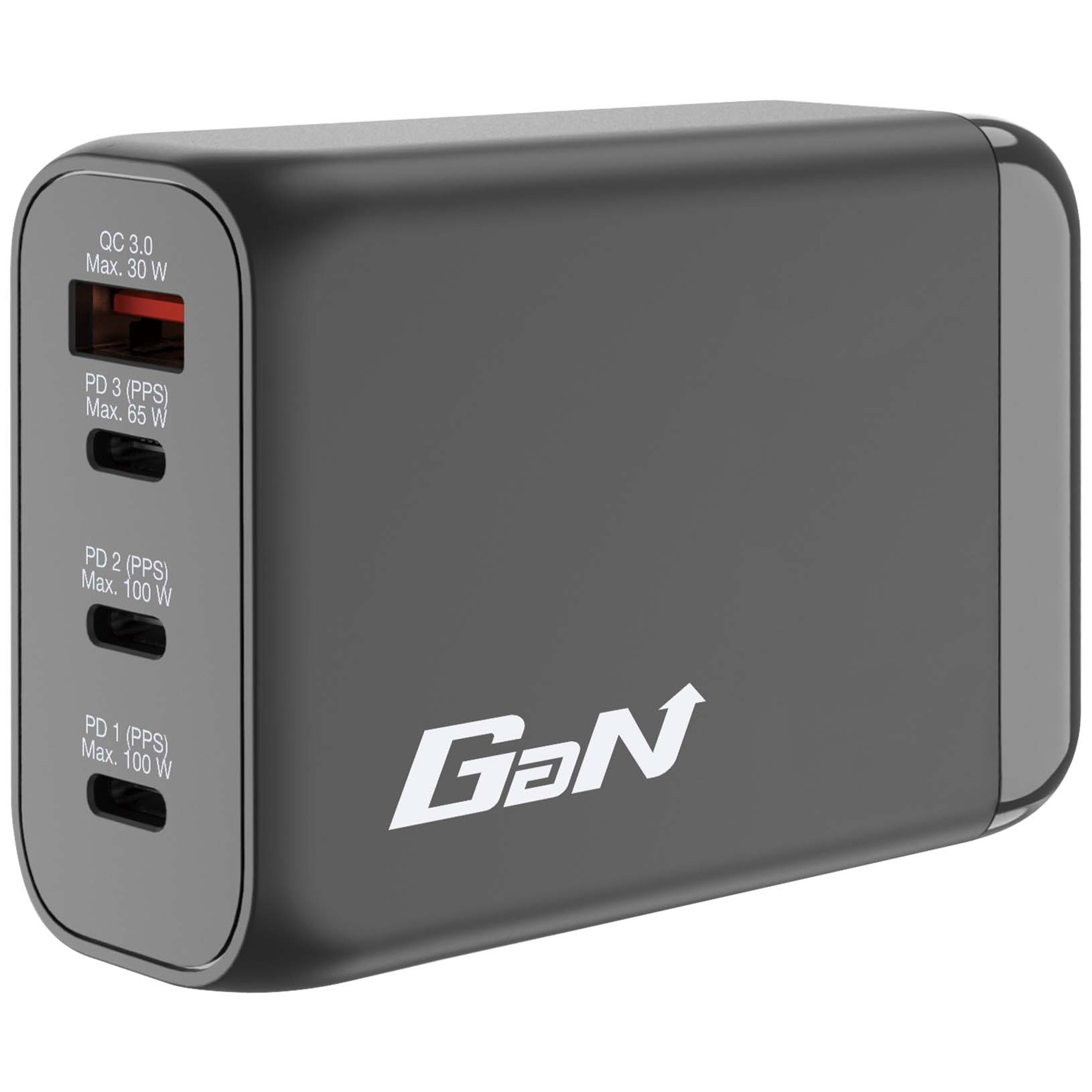 VERBATIM 4端口100W PD 3.0 & QC 3.0 GaN旅行充電器 [香港行貨] - 66967-DIGIBAL ONLINE