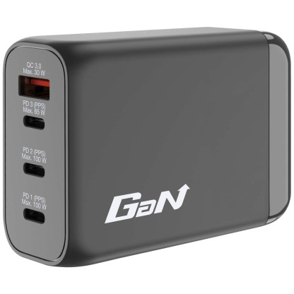 VERBATIM 4端口100W PD 3.0 & QC 3.0 GaN旅行充電器 [香港行貨] - 66967-DIGIBAL ONLINE