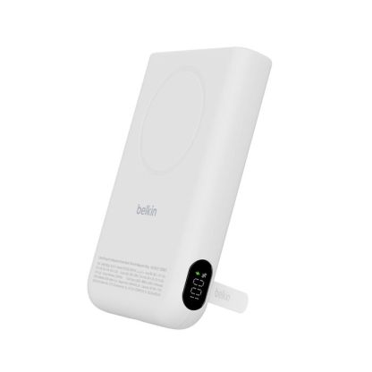 BELKIN UltraCharge Pro 10K 磁吸流動電源 白色 BPD014fqWH 香港行貨