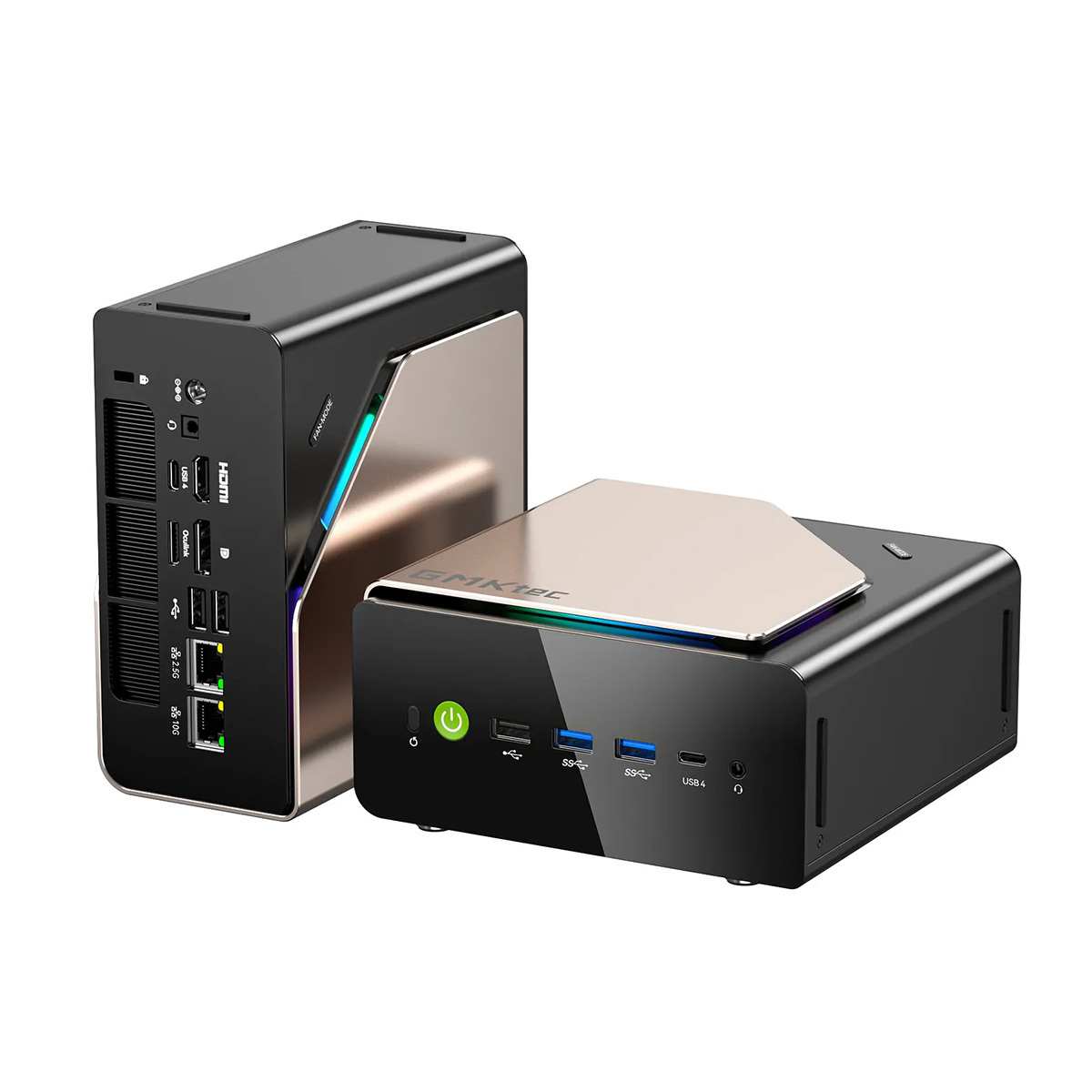 GMKTEC EVO-T2 Intel Core Ultra X7 Processor 358H , 16 cores AI 迷你電腦（CS-GEVOT2S）[香港行貨]