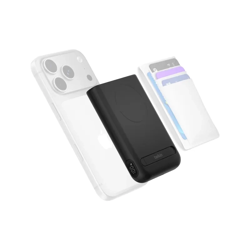 BELKIN UltraCharge Pro 10K 磁吸流動電源 黑色 BPD014fqBK 香港行貨 產品圖