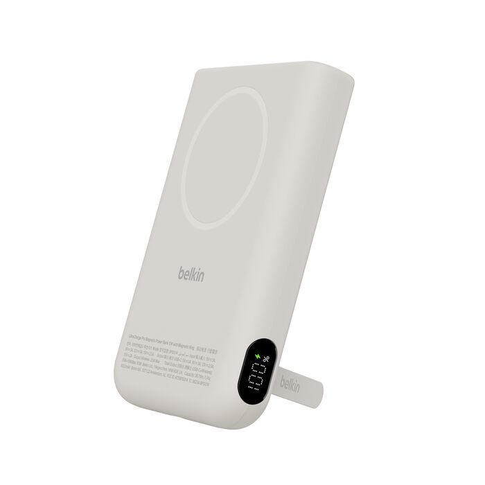 BELKIN UltraCharge Pro 10K 磁吸流動電源 沙色 BPD014fqSA 香港行貨