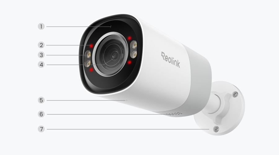 Reolink RP-PCB8MZ 8 Megapixel WiFi Network Camera