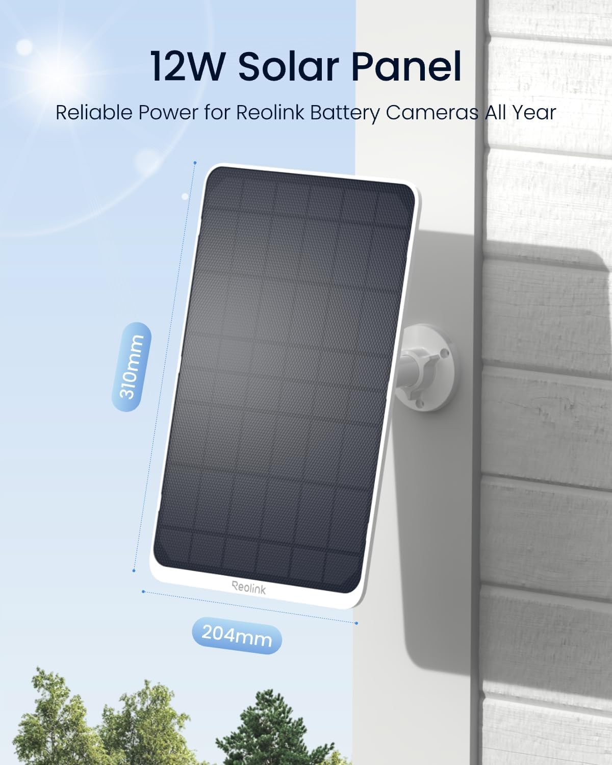 REOLINK Solar Panel  3 12W - [香港行貨]-DIGIBAL ONLINE