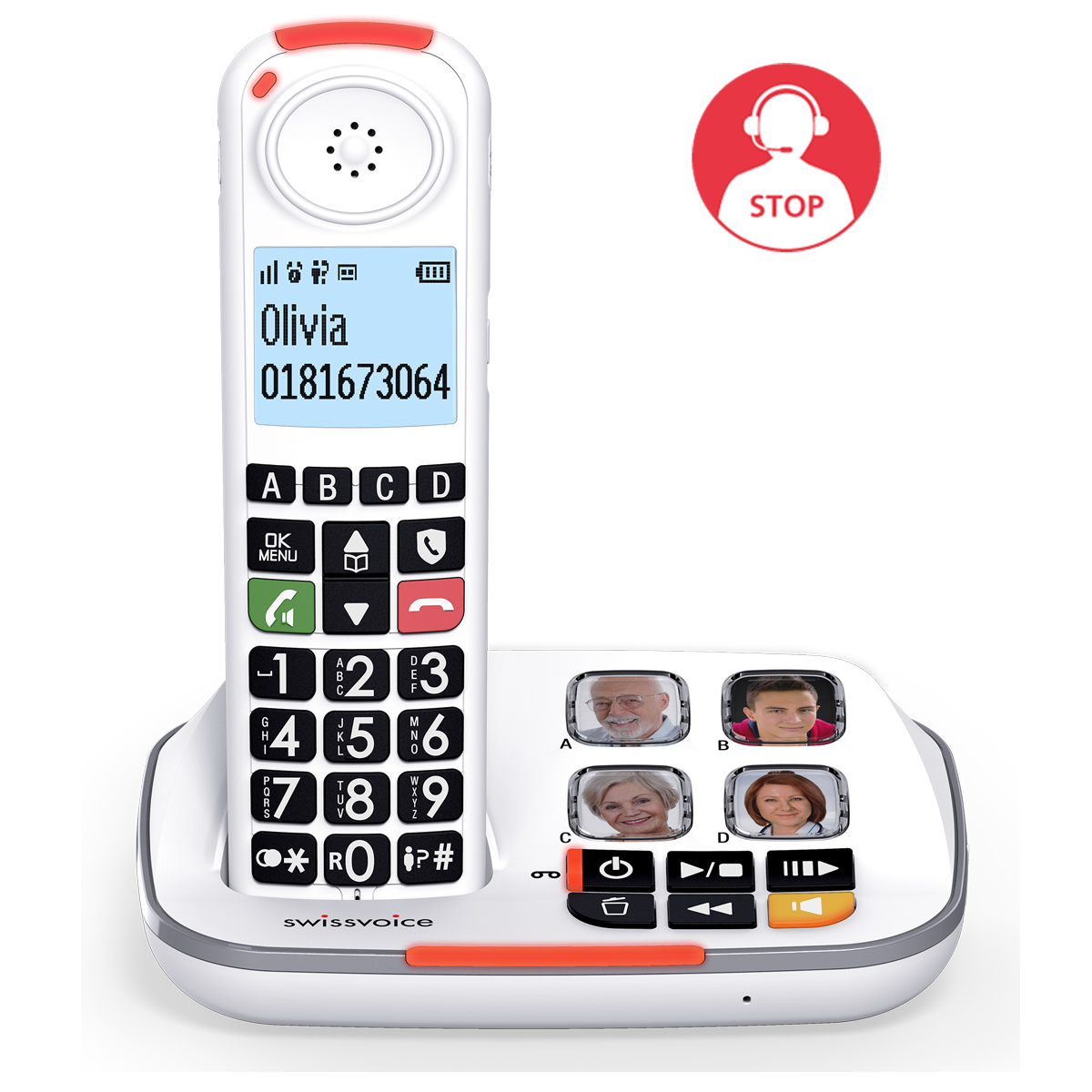 Swissvoice Xtra 2355 White [香港行貨]