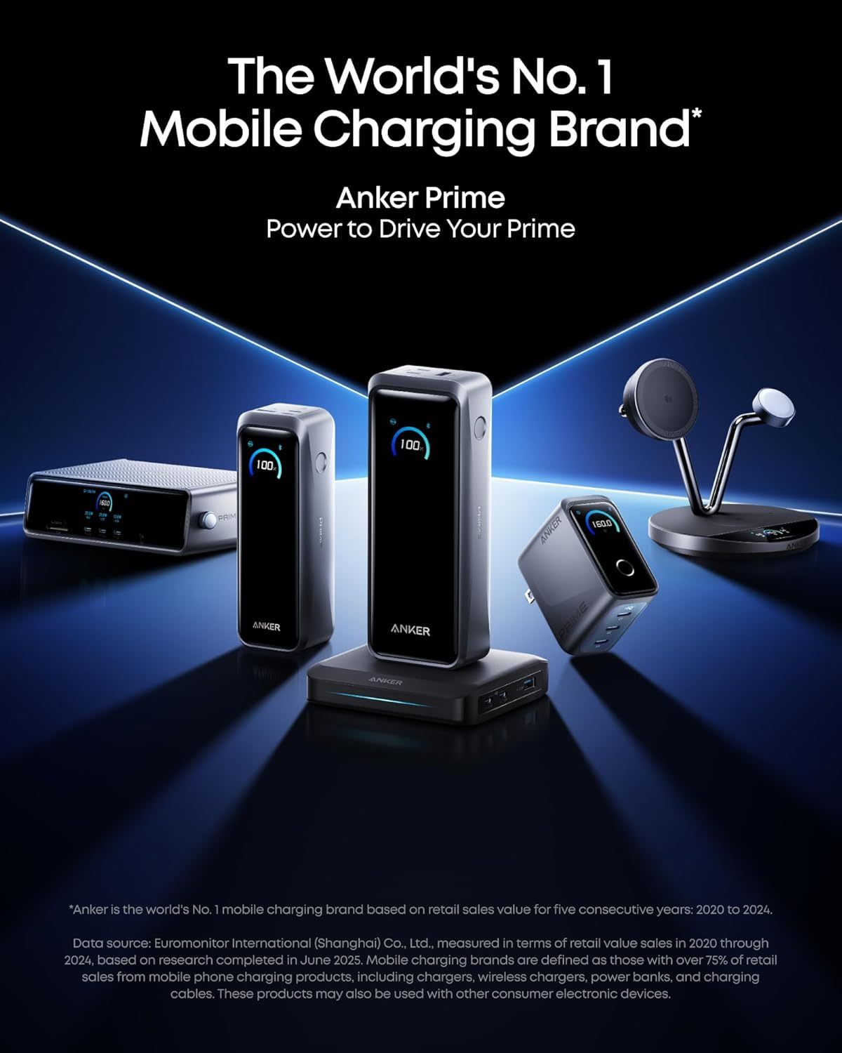 Anker Prime Power Bank (26K, 300W) 140W USB-C PD 26,250mAh 行動電源 (A110A)[香港行貨18月保養]
