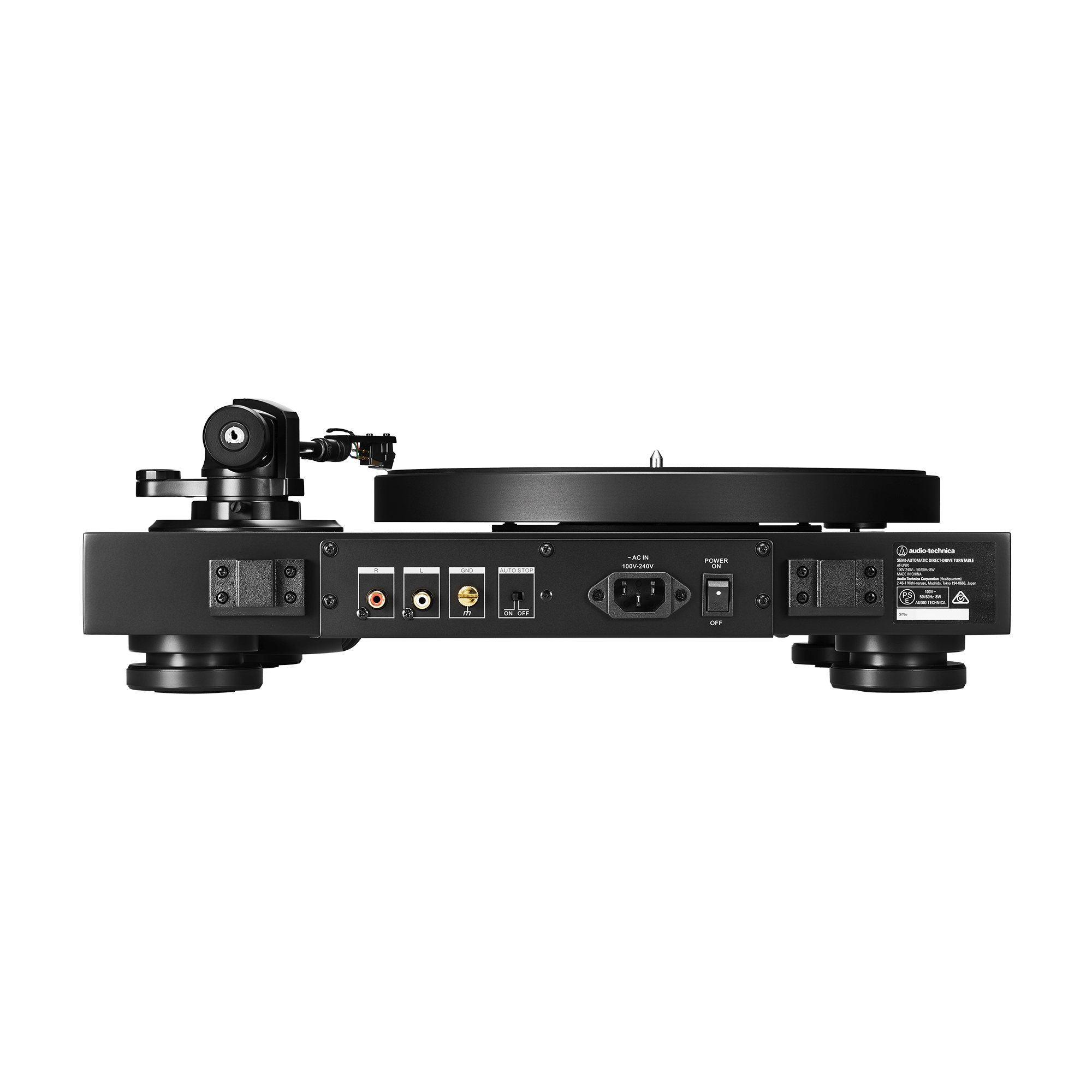 Audio-Technica AT-LP8X Semi-Automatic Direct Drive Turntable