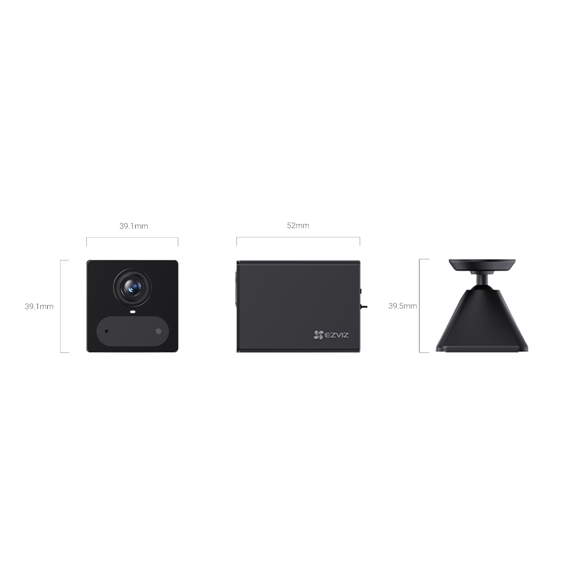 EZVIZ CB2 4G LTE BK/WH 全無線電池智能攝錄機（CS-CB2-R105-1K3F4GA）[香港行貨]