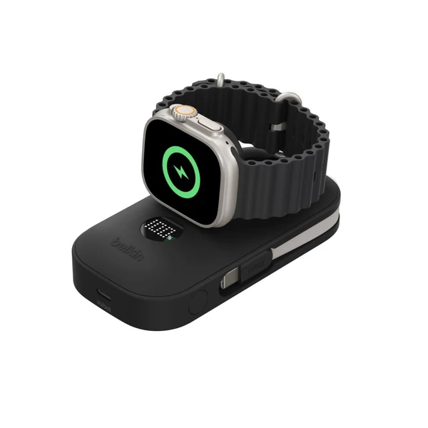 BELKIN BoostCharge Pro 10K Apple Watch 充電流動電源 黑色 BPD012fqBK 香港行貨