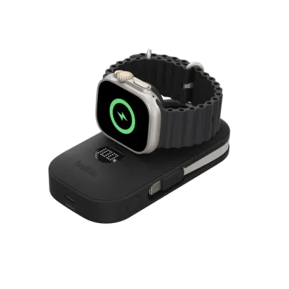 BELKIN BoostCharge Pro 10K Apple Watch 充電流動電源 黑色 BPD012fqBK 香港行貨