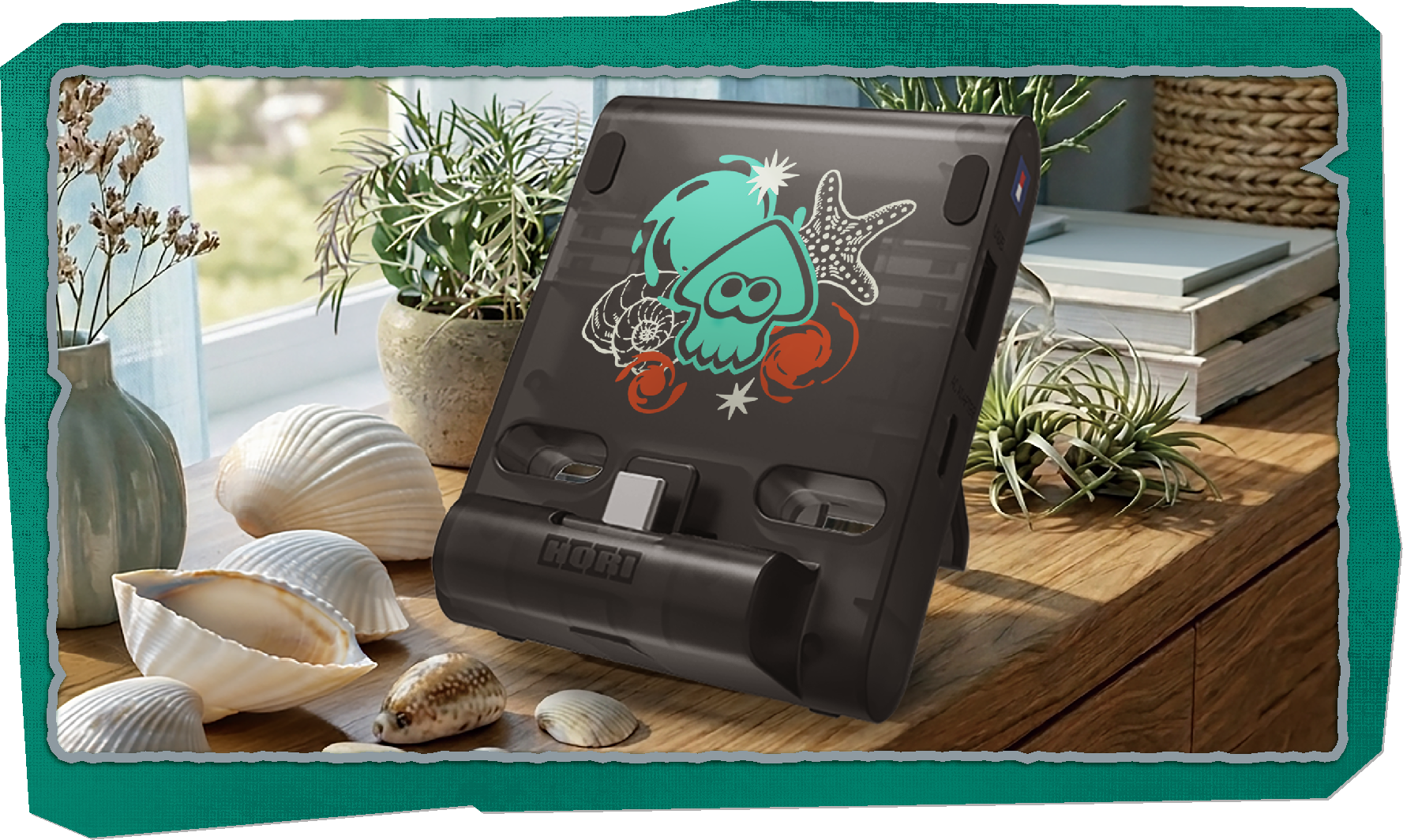 HORI Portable Dual USB Hub Stand