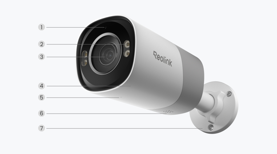 Reolink RP-PCB8MX 8 Megapixel WiFi Network Camera