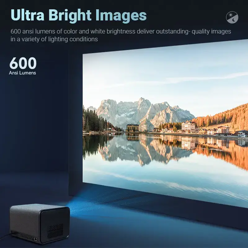 Image of DIGIBAL N5W 1080P全高清投影機 [一年保養] | Netflix 授權 | WhaleOS | 600ANSI | 2000:1 對比