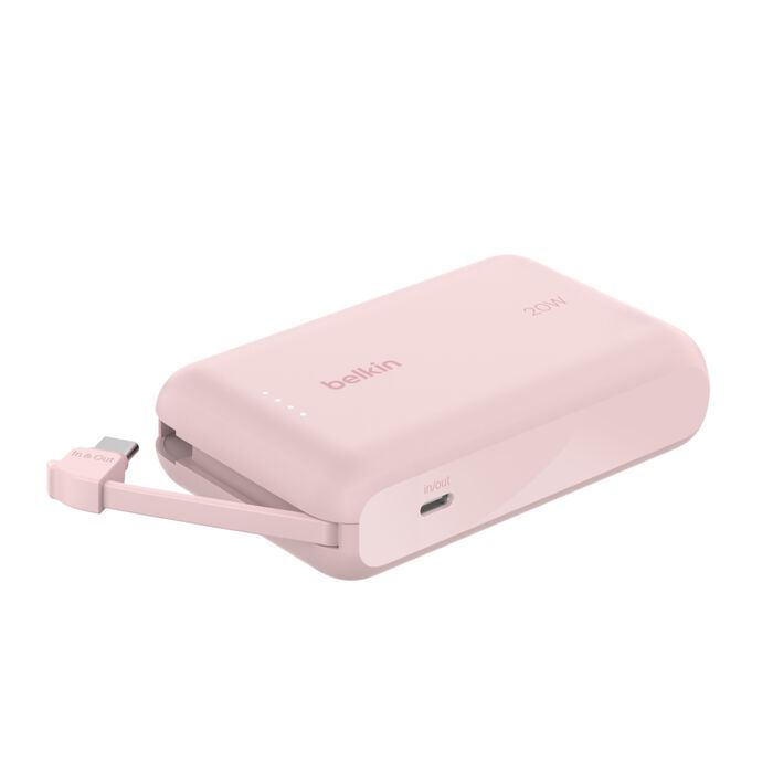 BELKIN BoostCharge Power Bank 10K 10000mAh 外置充電器 Built-in TYPE -C 充電線 [香港行貨] | CCC 認證-DIGIBAL ONLINE