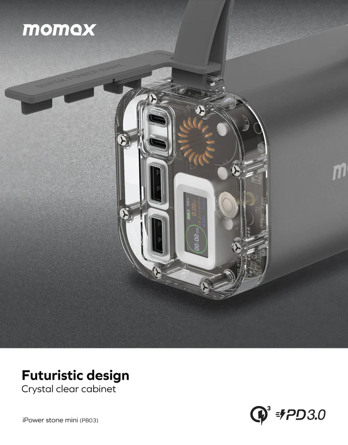 MOMAX iPowerstone Mini 100W 40000mAh 便攜儲能電源 PB03 [香港行貨]-DIGIBAL ONLINE