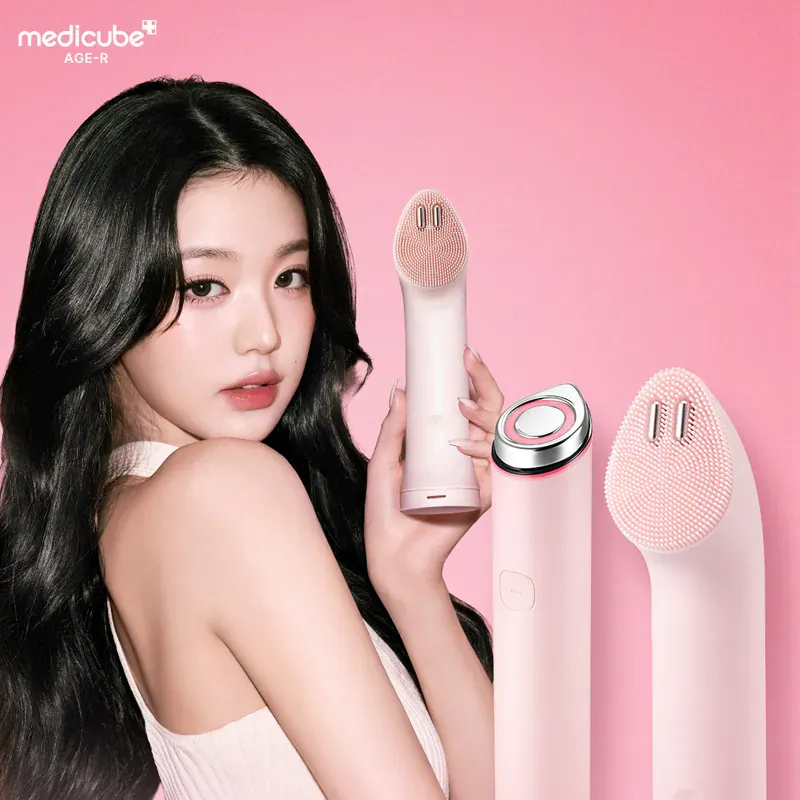 Medicube AGE-R Booster Facial Cleansing Device (Mini Plus + Cleansing Head)s Combo (韓國平行進口)