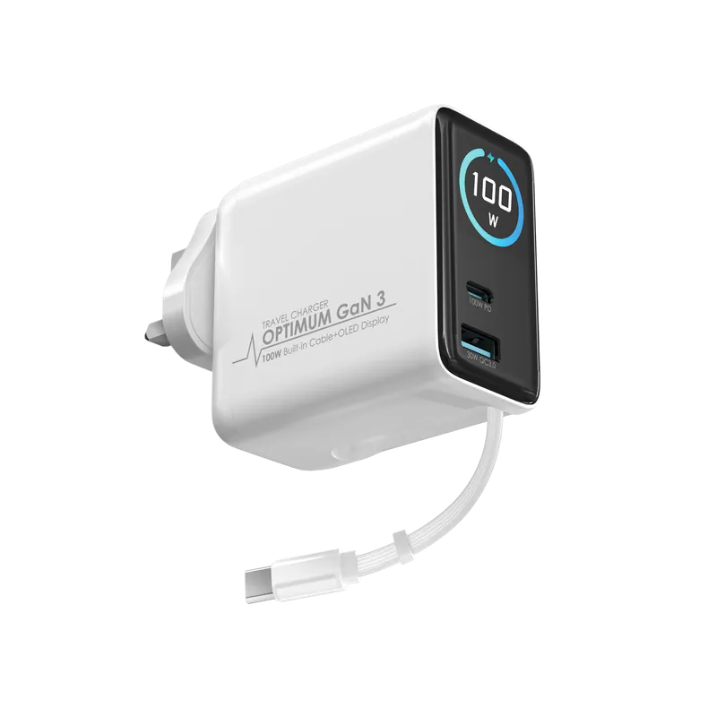 EGO 100W OPTIMUM GaN3 旅行充 Universal Power Adaptor [香港行貨]