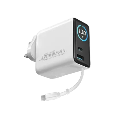 EGO 100W OPTIMUM GaN3 旅行充 Universal Power Adaptor [香港行貨]