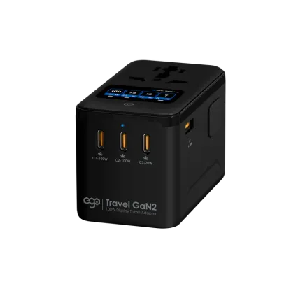EGO 100W Travel GaN2 4USB 旅行轉換插頭 [香港行貨]