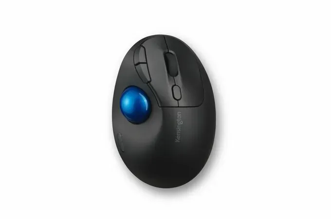 Kensington Pro Fit™ Ergo TB450 無線人體工學軌跡球（黑/藍 K72194WW）原裝行貨