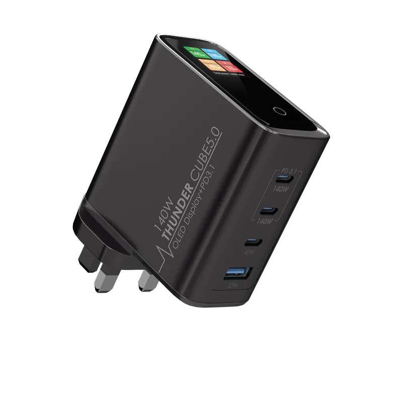 EGO 140W THUNDER CUBE 5 OLED 充電器 [香港行貨]