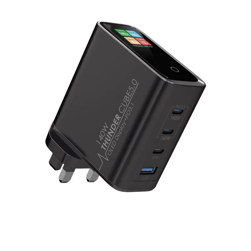EGO 140W THUNDER CUBE 5 OLED 充電器 [香港行貨]