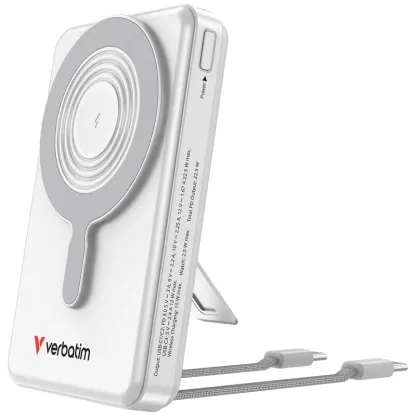 VERBATIM Charge 'n' Go 10000mAh 2C + LED螢幕 流動充電池 [香港行貨]