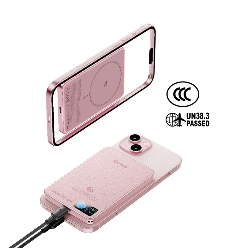 XPower MagFlight10 M17 半固態TFT彩屏顯示 QI2.2 25W/30W 10000mAh 磁吸行動電源 [香港行貨一年保養]