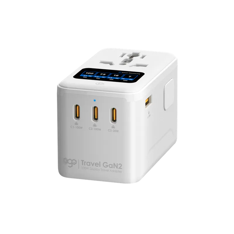 EGO 100W Travel GaN2 4USB 旅行轉換插頭 [香港行貨]