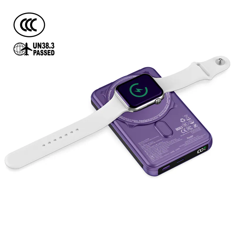 XPower x Sanrio Kuromi M10C+ 6合1 10000mAh多功能迷你20W PD3.0+磁吸無線快充移動電源 (3C認證) [香港行貨]