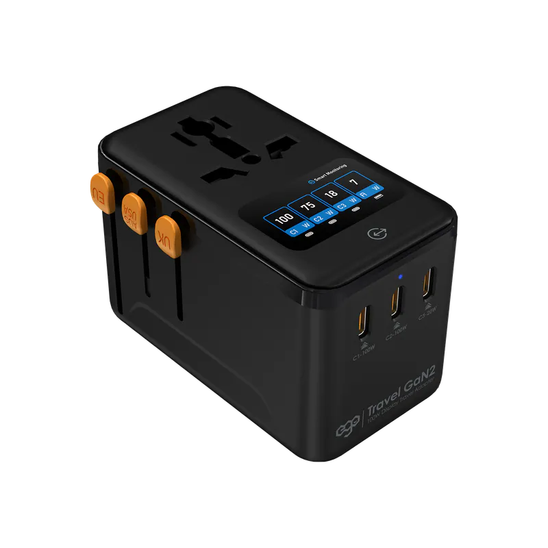 EGO 100W Travel GaN2 4USB 旅行轉換插頭 [香港行貨]