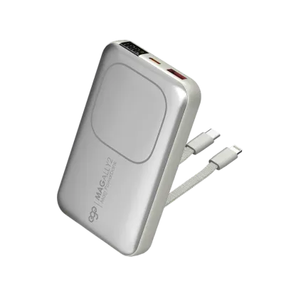 EGO MagAlly2 @10000mAh 內置線外置電 磁吸20W PD｜香港行貨