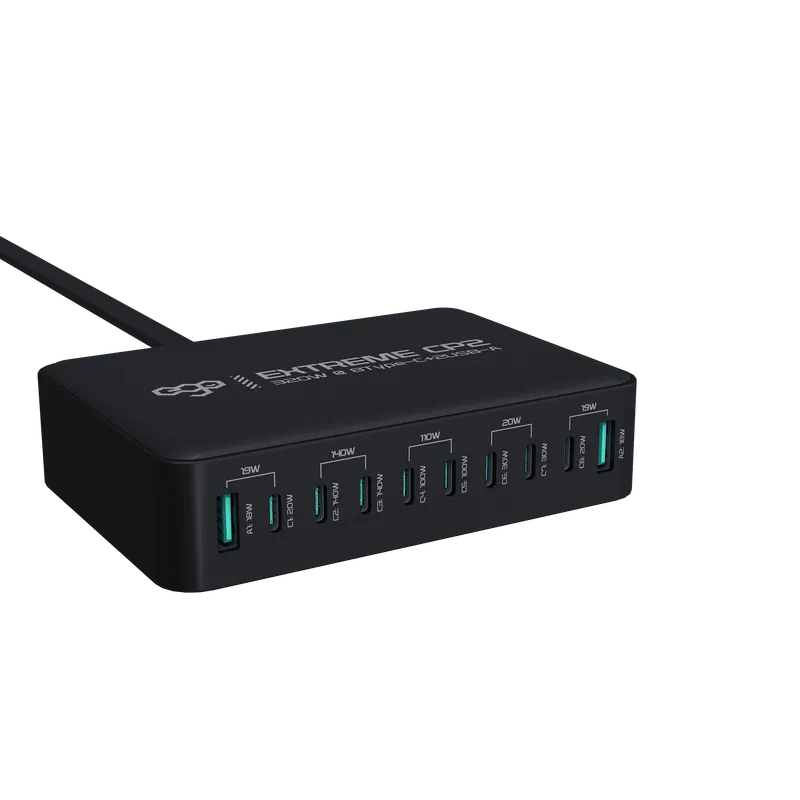 EGO 320W EXTREME CP2 10USB GaN 充電器 [香港行貨]