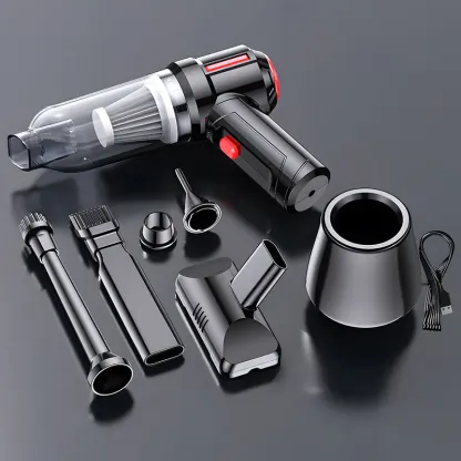 XPower VC8+ 4合1迷你充電吸塵機+電泵+抽真空 [香港行貨]