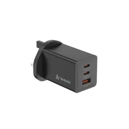 Hedonic 3 Port PD 3.0 65W GAN Pro 快充英規火牛 [香港行貨一年保養]